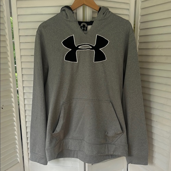 Under Armour Men's Gray Hoodie Sweater - Picture 1 of 7